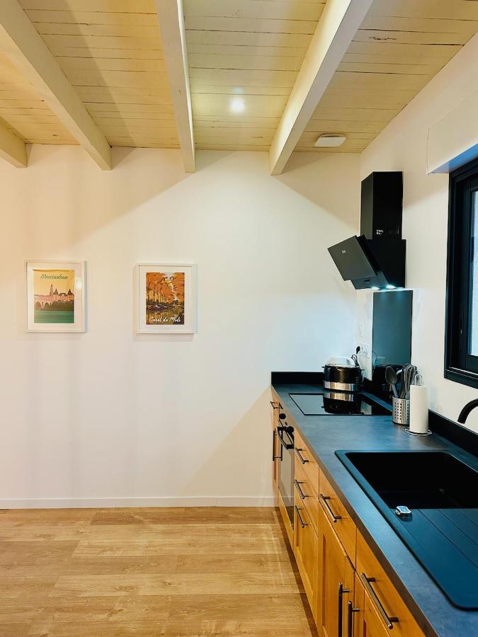La Halte Occitane - Classe 3 Etoiles - Pour 6 Personnes, 3 Chambres, Parking, Terrasse, Tout Inclus Montauban Exterior photo